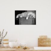 Trage dagen, poster (Keuken)