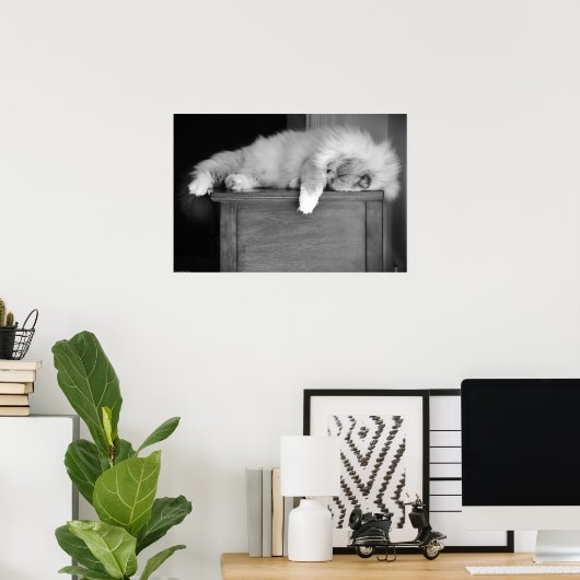 Trage dagen, poster (Thuiskantoor)