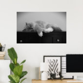 Trage dagen, poster (Thuiskantoor)