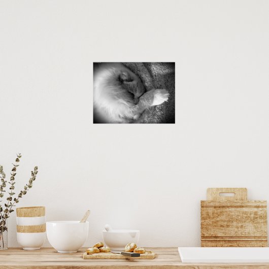 Trage dagen, poster (Keuken)