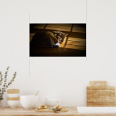 Trage dagen, poster (Keuken)