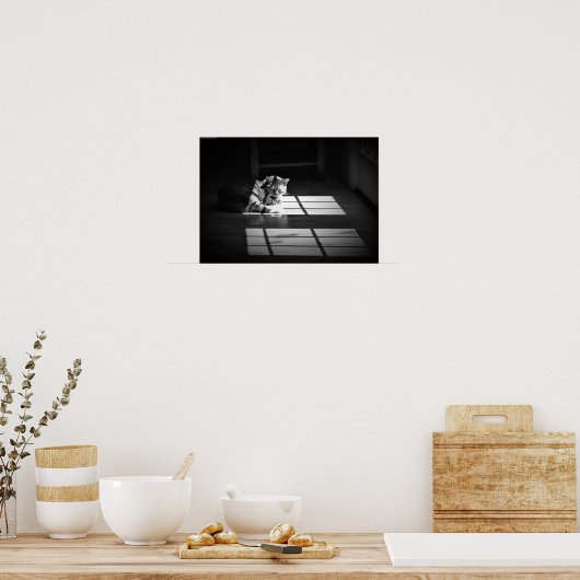 Trage dagen, poster (Keuken)