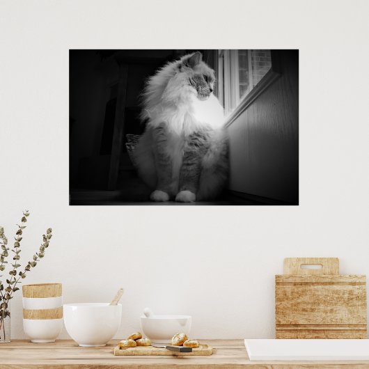 Trage dagen, poster (Keuken)