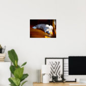 Trage dagen, poster (Thuiskantoor)