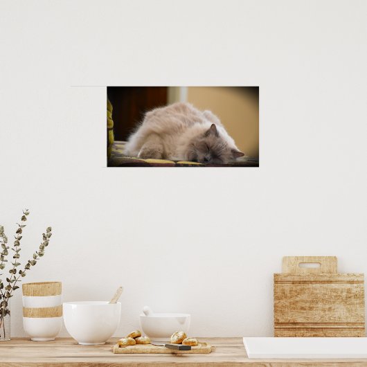 Trage dagen, poster (Keuken)