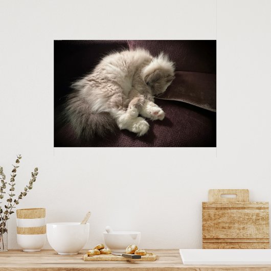 Trage dagen, poster (Keuken)