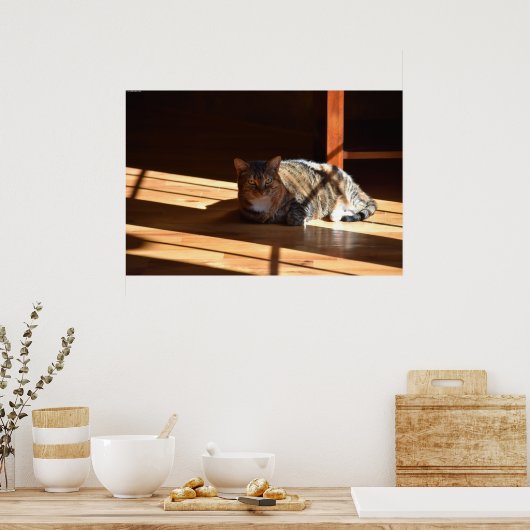 Trage dagen, poster (Keuken)