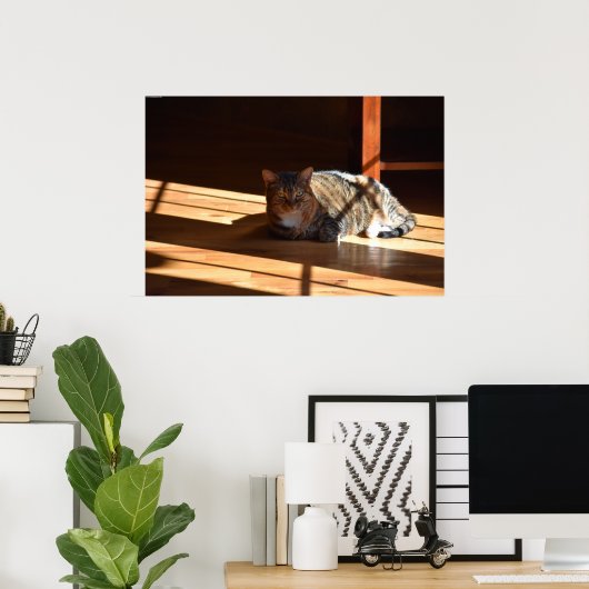 Trage dagen, poster (Thuiskantoor)