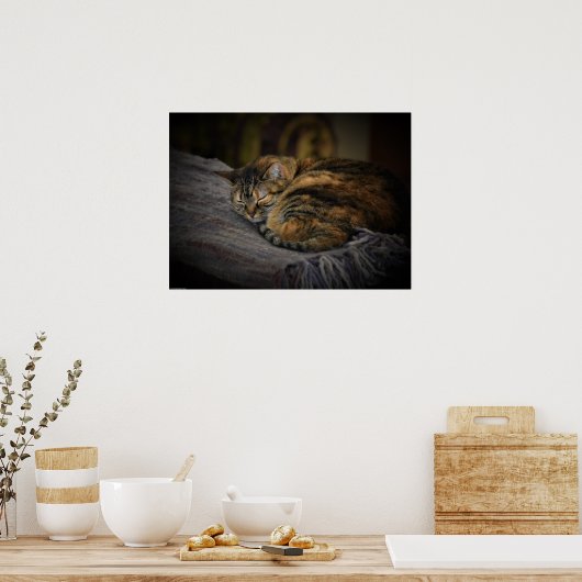 Trage dagen, poster (Keuken)