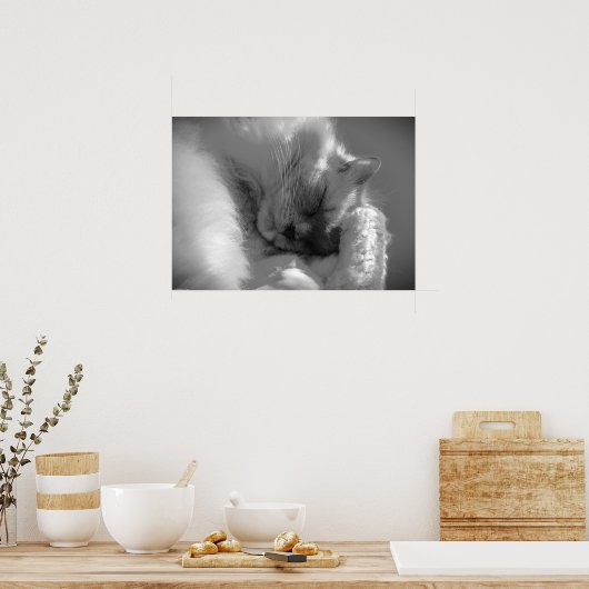 Trage dagen, poster (Keuken)