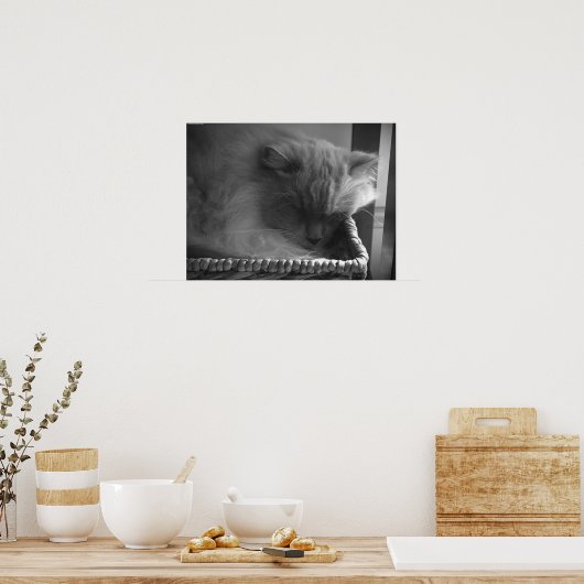 Trage dagen, poster (Keuken)