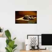 Trage dagen, poster (Thuiskantoor)