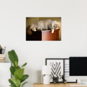 Trage dagen, poster (Thuiskantoor)