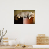 Trage dagen, poster (Keuken)