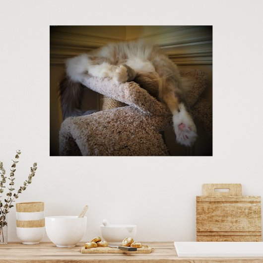 Trage dagen, poster (Keuken)