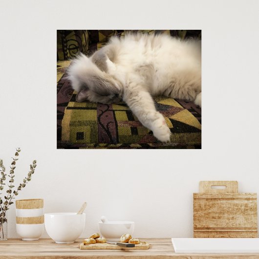 Trage dagen, poster (Keuken)