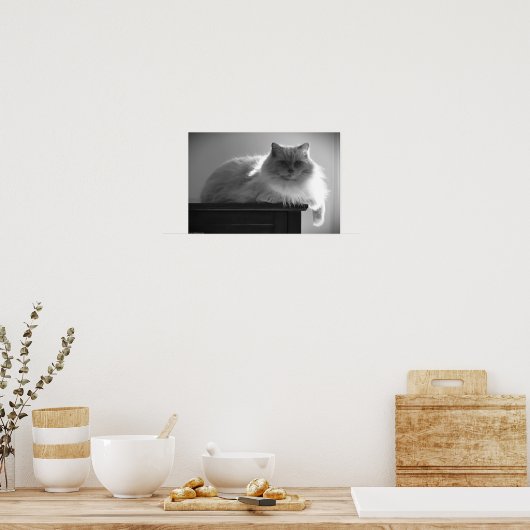 Trage dagen, poster (Keuken)