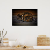 Trage dagen, poster (Keuken)