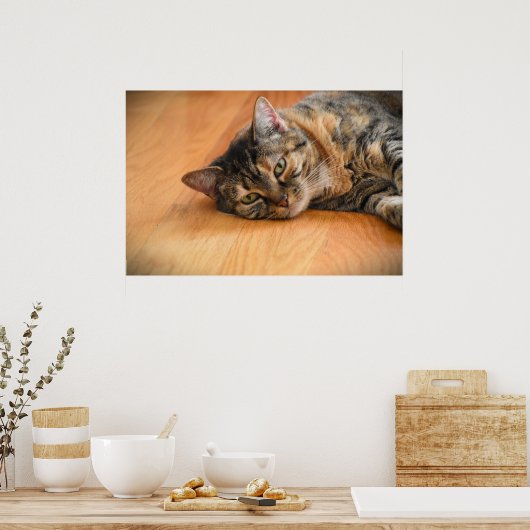 Trage dagen, poster (Keuken)