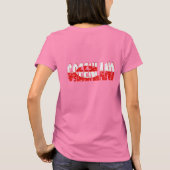 Trage damesjas voor dames en heren t-shirt (Achterkant)