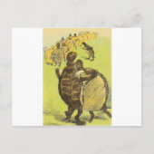 Trage dans briefkaart (Voorkant)