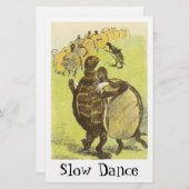 Trage dans briefpapier (Voorkant / Achterkant)