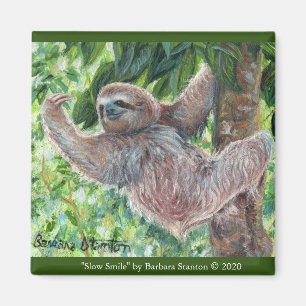 "Trage glimlach" Magneet