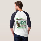 Trage hardloper t-shirt (Achterkant volledig)