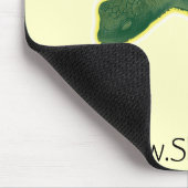 Trage IT-mousepad Muismat (Hoek)