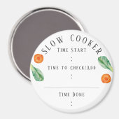 Trage koker maaltijd magneet (Voorkant / Achterkant)