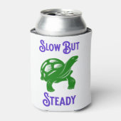 Trage maar stille Funny Turtle Blikjeskoeler (Blikje Voorkant)