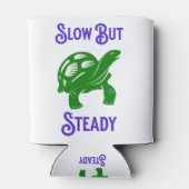 Trage maar stille Funny Turtle Blikjeskoeler (Achterkant)