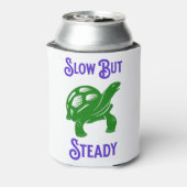 Trage maar stille Funny Turtle Blikjeskoeler (Blikje Achterkant)