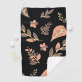 Trage ontwerpreeks golfhanddoek (Insitu)