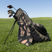 Trage ontwerpreeks golfhanddoek (Groen)