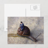 Trage reis briefkaart (Voorkant / Achterkant)