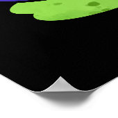 Trage Rider Funny Low Rider Slak Pun Dark BG Poster (Hoek)