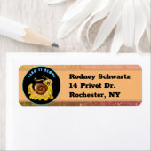 Trage slak etiket (Insitu)