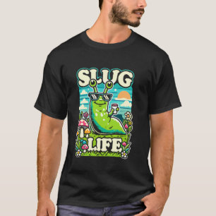 Trage Slak Tuinieren Dieren voor Slakkenliefhebber T-shirt