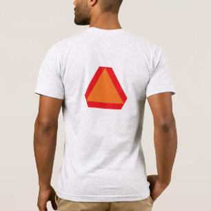 Trage T-shirt met beweeglijk voertuig