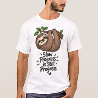 Trage Vooruitgang Is Toch Vooruitgang Schattige Lu T-shirt