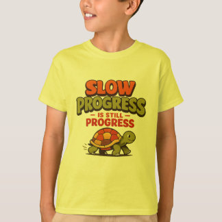 Trage Vooruitgang Is Toch Vooruitgang Schildpad Mo T-shirt