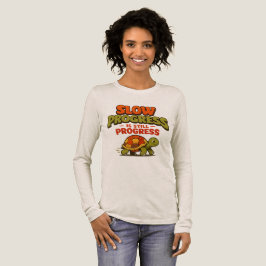 Trage Vooruitgang Is Toch Vooruitgang Schildpad Mo Tri-Blend Shirt