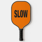 Trage waarschuwing pickleball paddle (Voorkant)