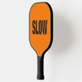 Trage waarschuwing pickleball paddle (Links)