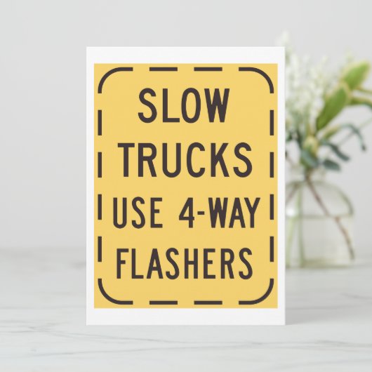 Trage wegmarkering kaart (Staand voorkant)