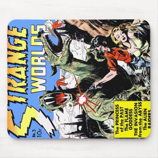 Trage werelden #3 muismat (Voorkant)