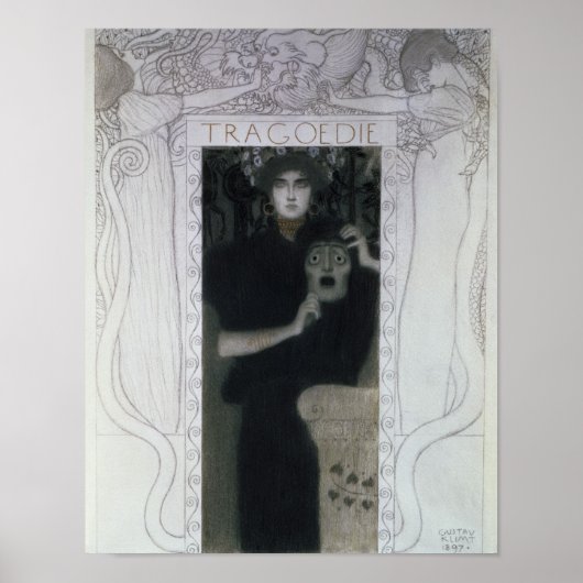 Tragedie, 1897 poster (Voorkant)