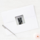 Tragedie, 1897 vierkante sticker (Envelop)