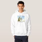 Tragedie bij de Cartoon van Roach Motel Funny Hood Hoodie (Voorkant volledig)